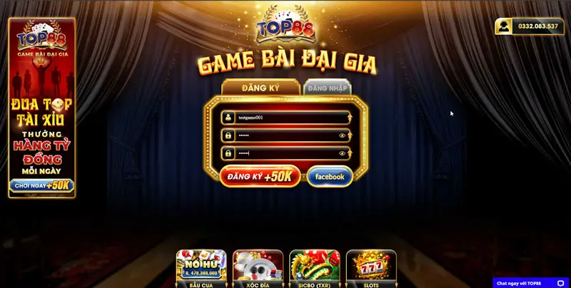Cổng Game Top88 – Sân Chơi Giải Trí Đỉnh Cao Tại Việt Nam