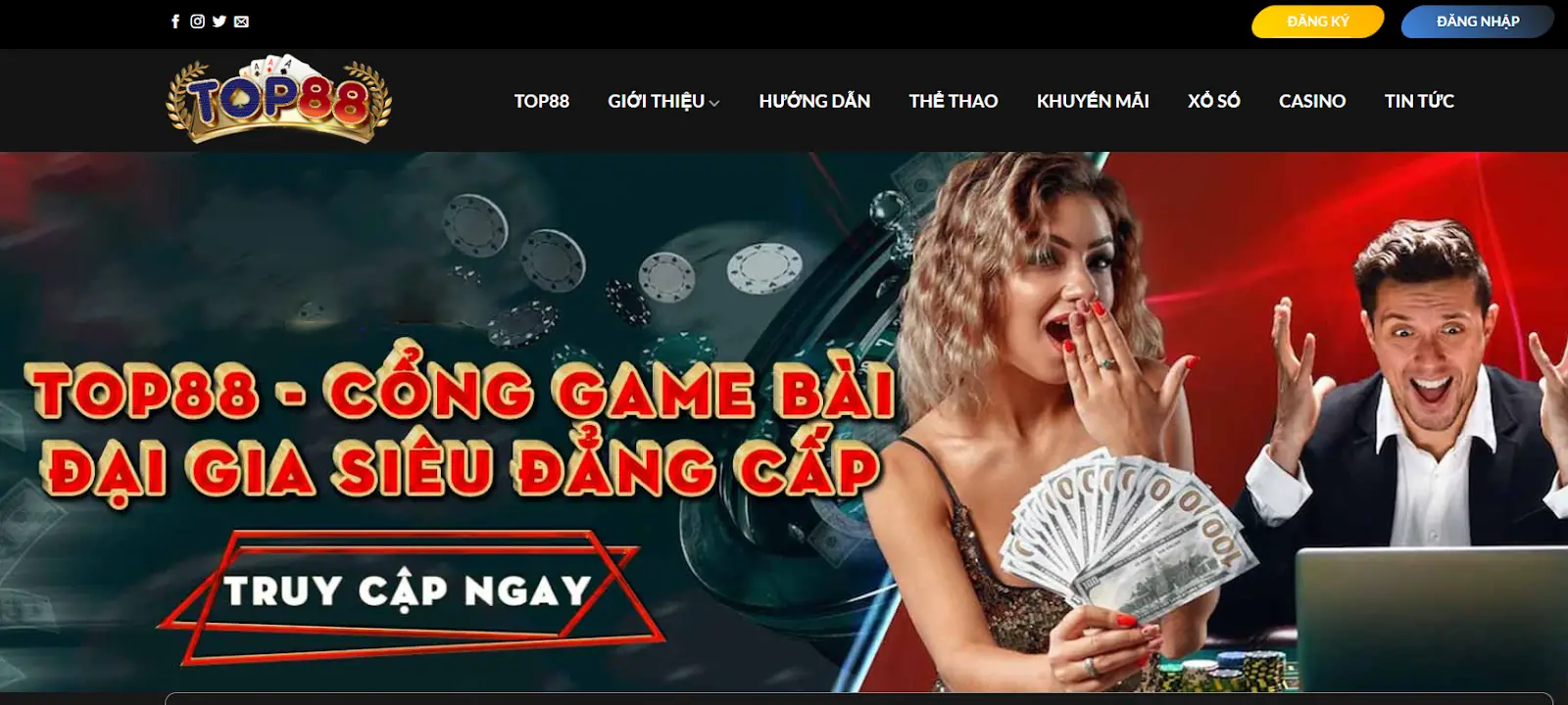 Cổng game Top88 – Thế giới Giải Trí Siêu Lợi Nhuận Mỗi Ngày