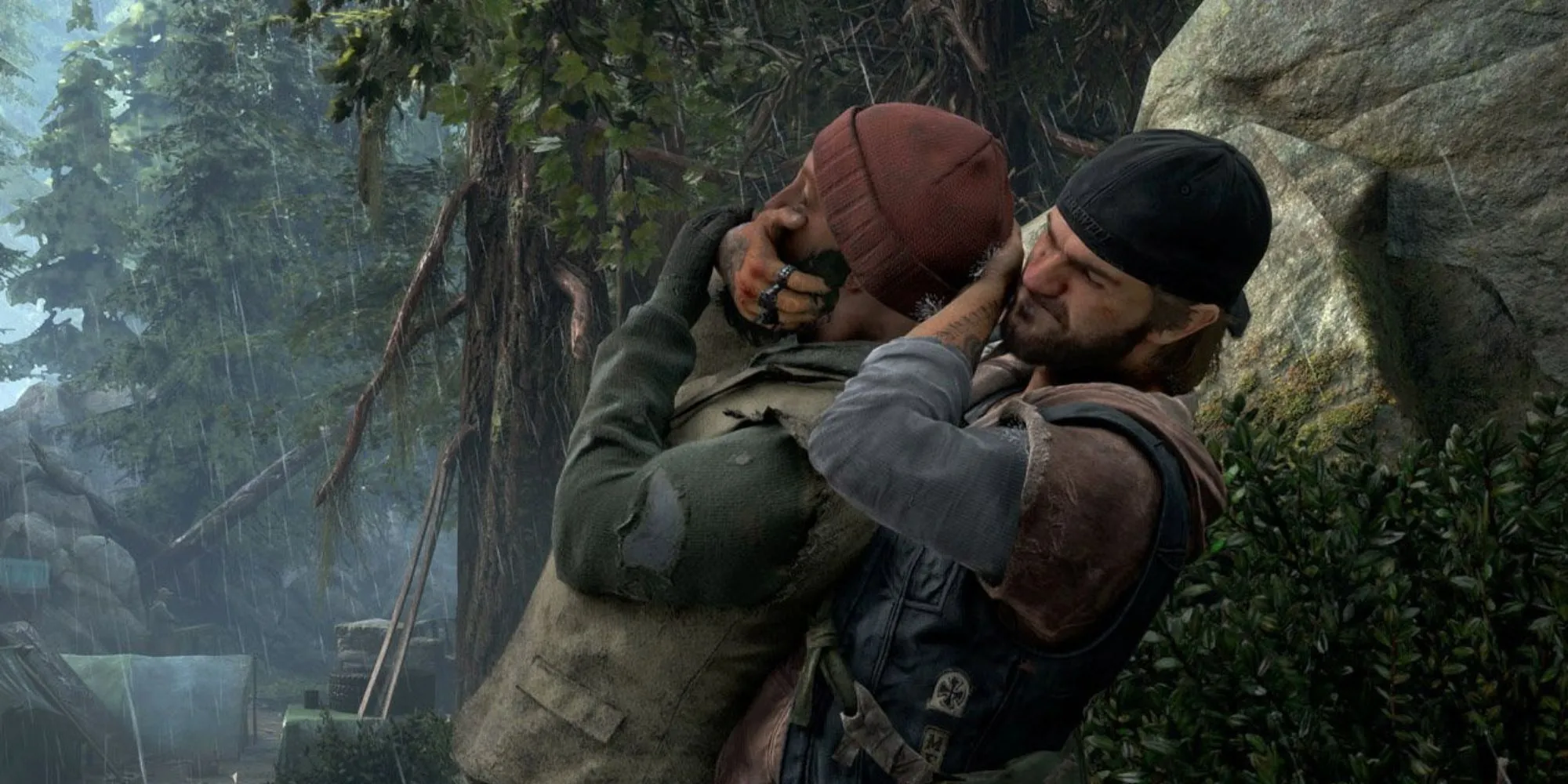 Deacon St. John đang lén lút trong Days Gone với cơ chế stealth đầy tiềm năng nhưng chưa tới