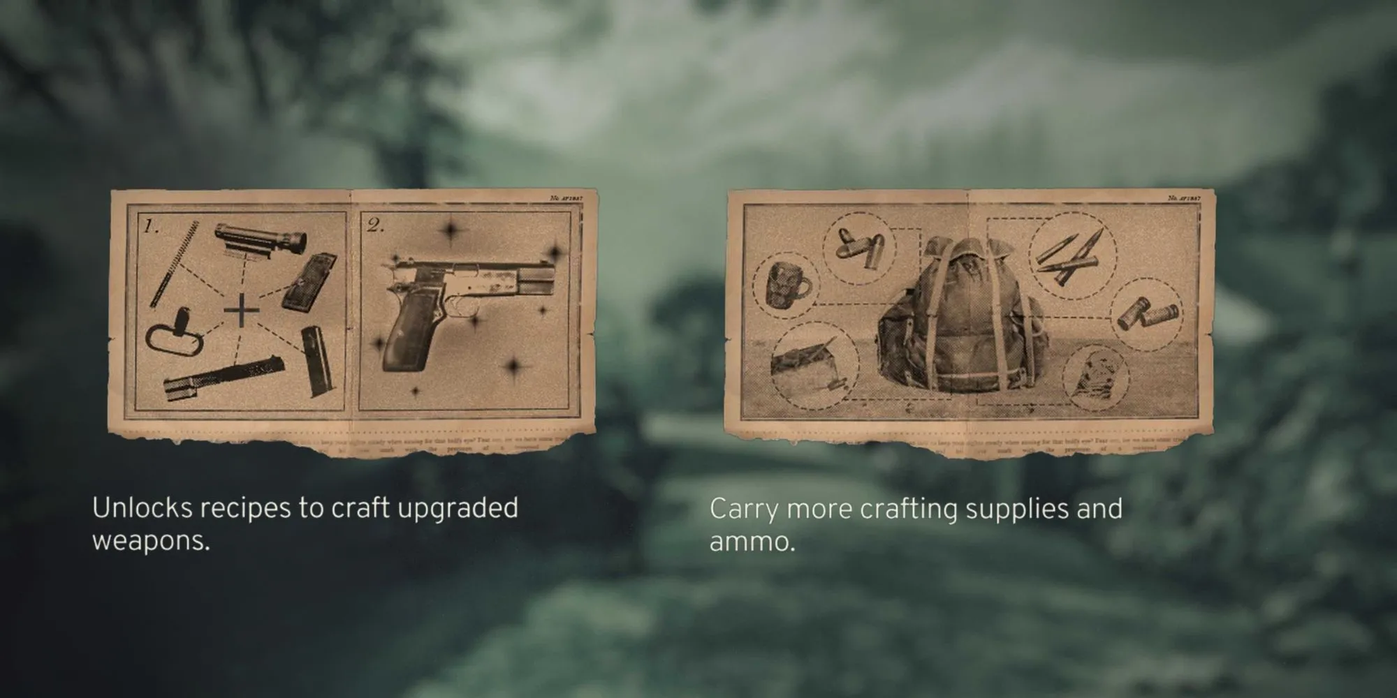 Giao diện cây kỹ năng Atomfall với hai kỹ năng quan trọng là Deep Pockets và Gunsmith được làm nổi bật.