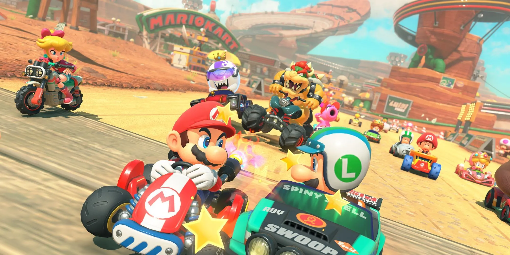 Hình ảnh minh họa game Mario Kart World trên Nintendo Switch 2