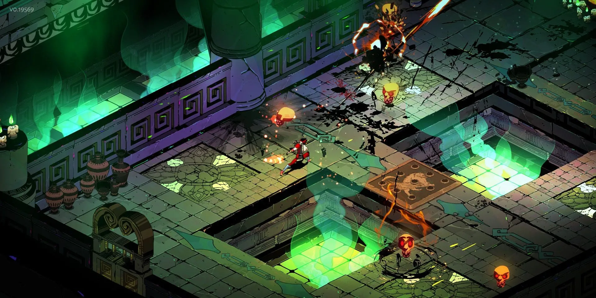Zagreus, hoàng tử Địa Ngục, chiến đấu bằng ngọn giáo trong Hades