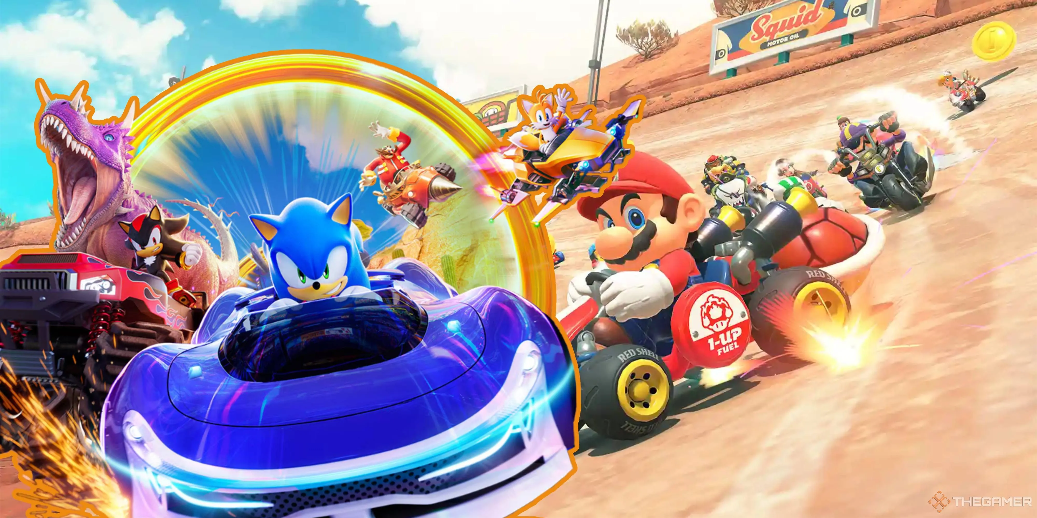 Các nhân vật từ Sonic, Minecraft và Sega khác đua xe trong Sonic Racing CrossWorlds