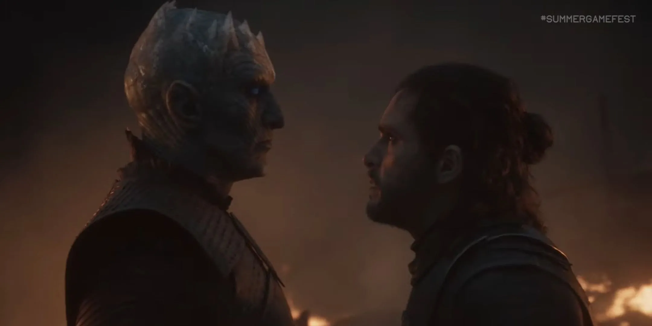 Ice King và Jon Snow nhìn nhau