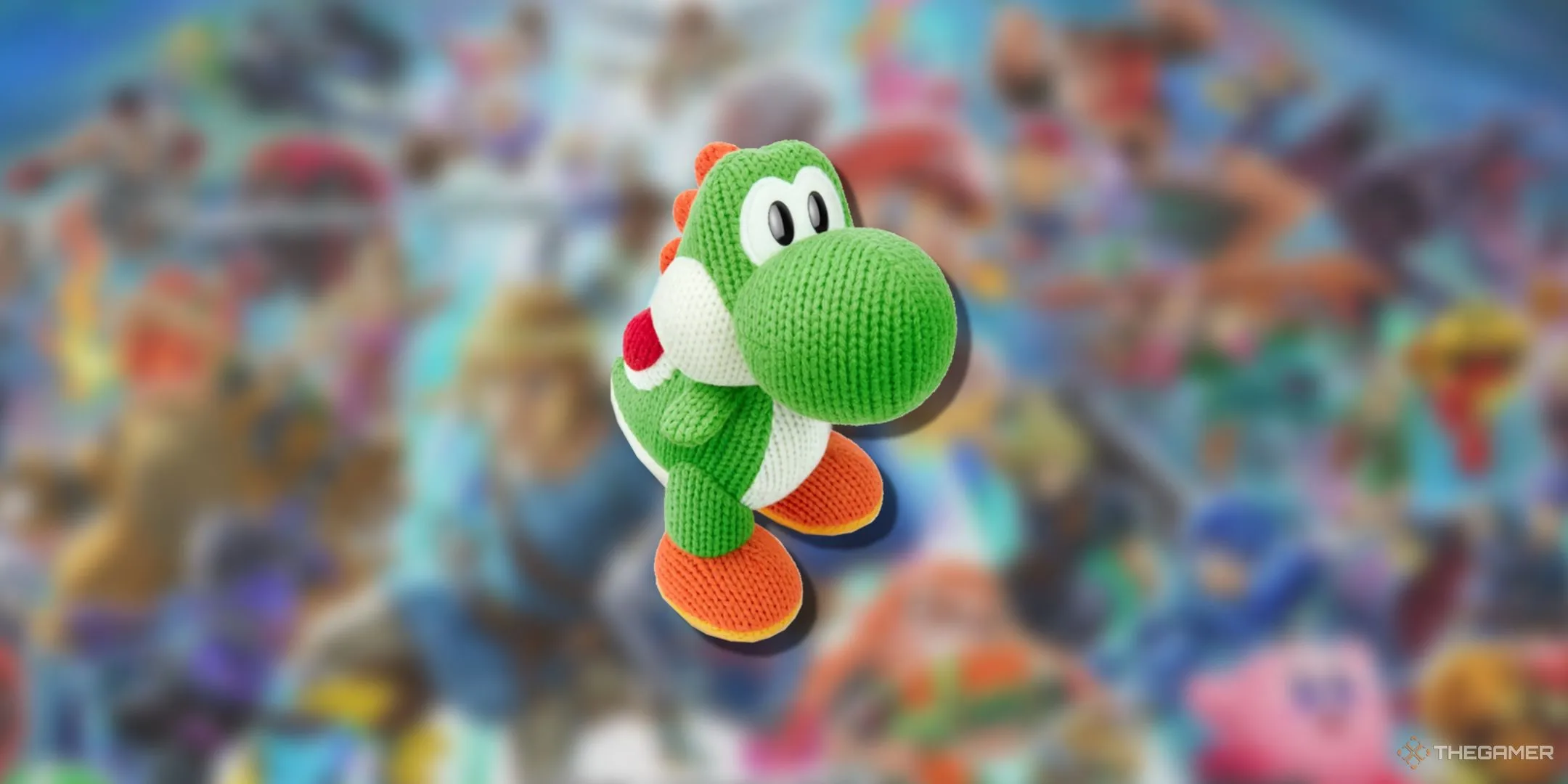 Amiibo Mega Yarn Yoshi khổng lồ, một vật phẩm sưu tầm Nintendo có giá trị cao
