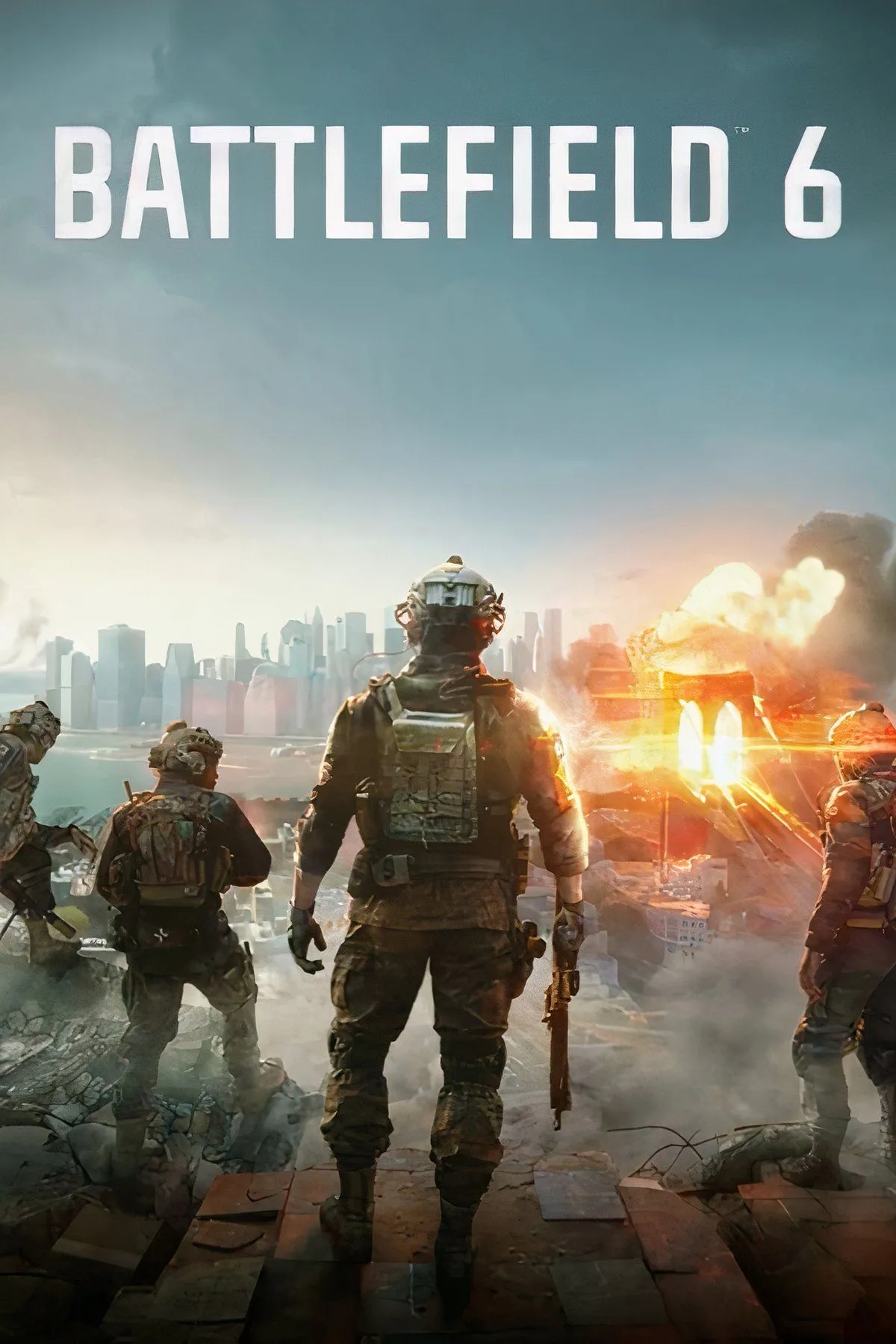 Ảnh bìa chính thức của Battlefield 6, biểu tượng cho sức hút của series