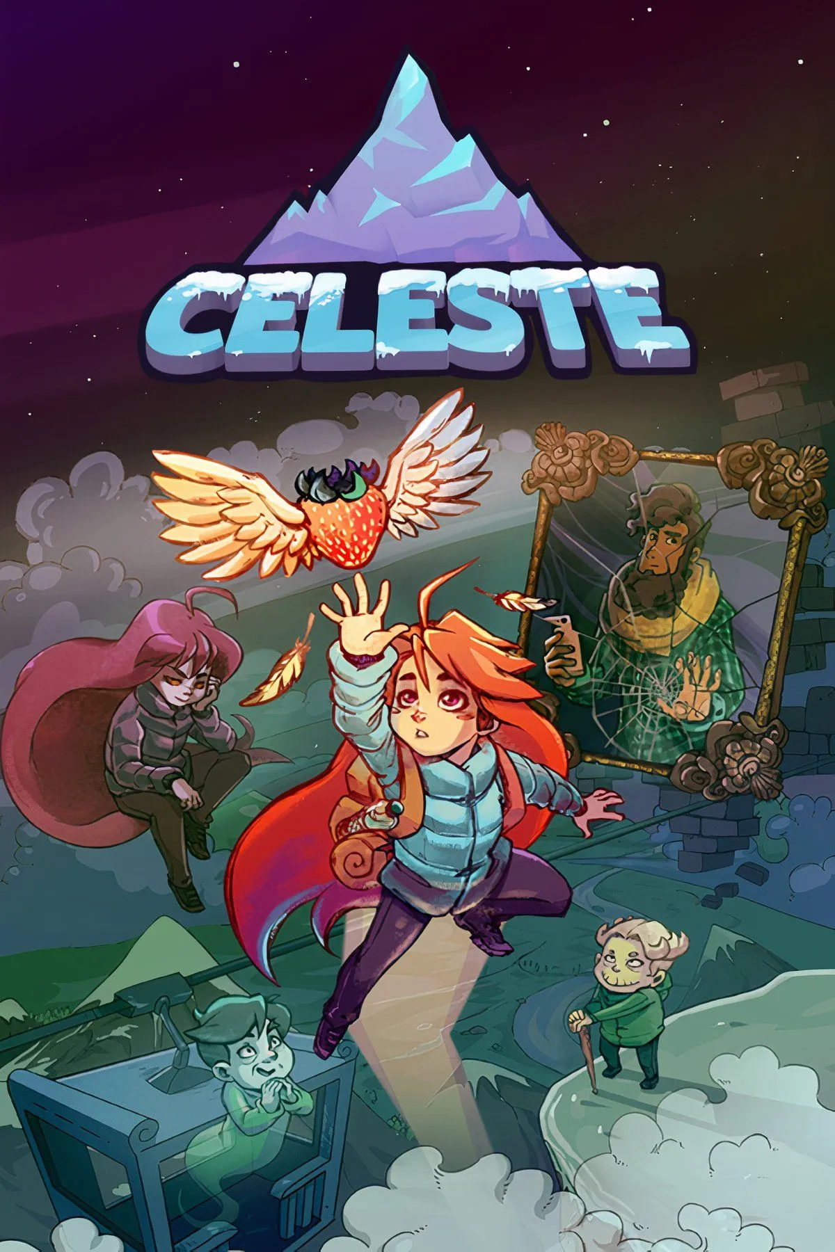 Ảnh bìa game Celeste, Madeline và cánh rừng Celeste đầy thử thách