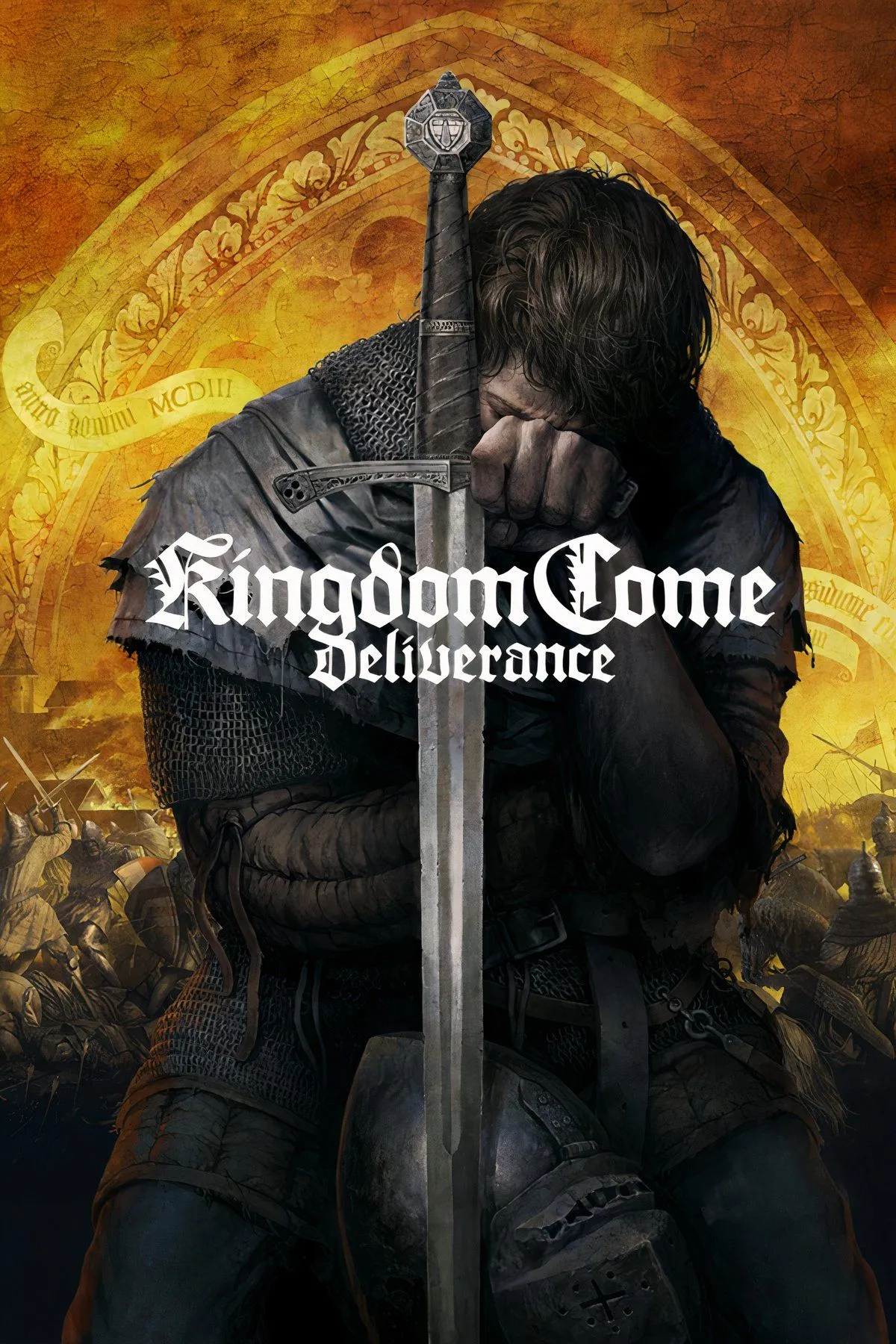 Ảnh bìa Kingdom Come: Deliverance, phản ánh bối cảnh Trung Cổ chân thực và tập trung vào trải nghiệm nhập vai lịch sử.