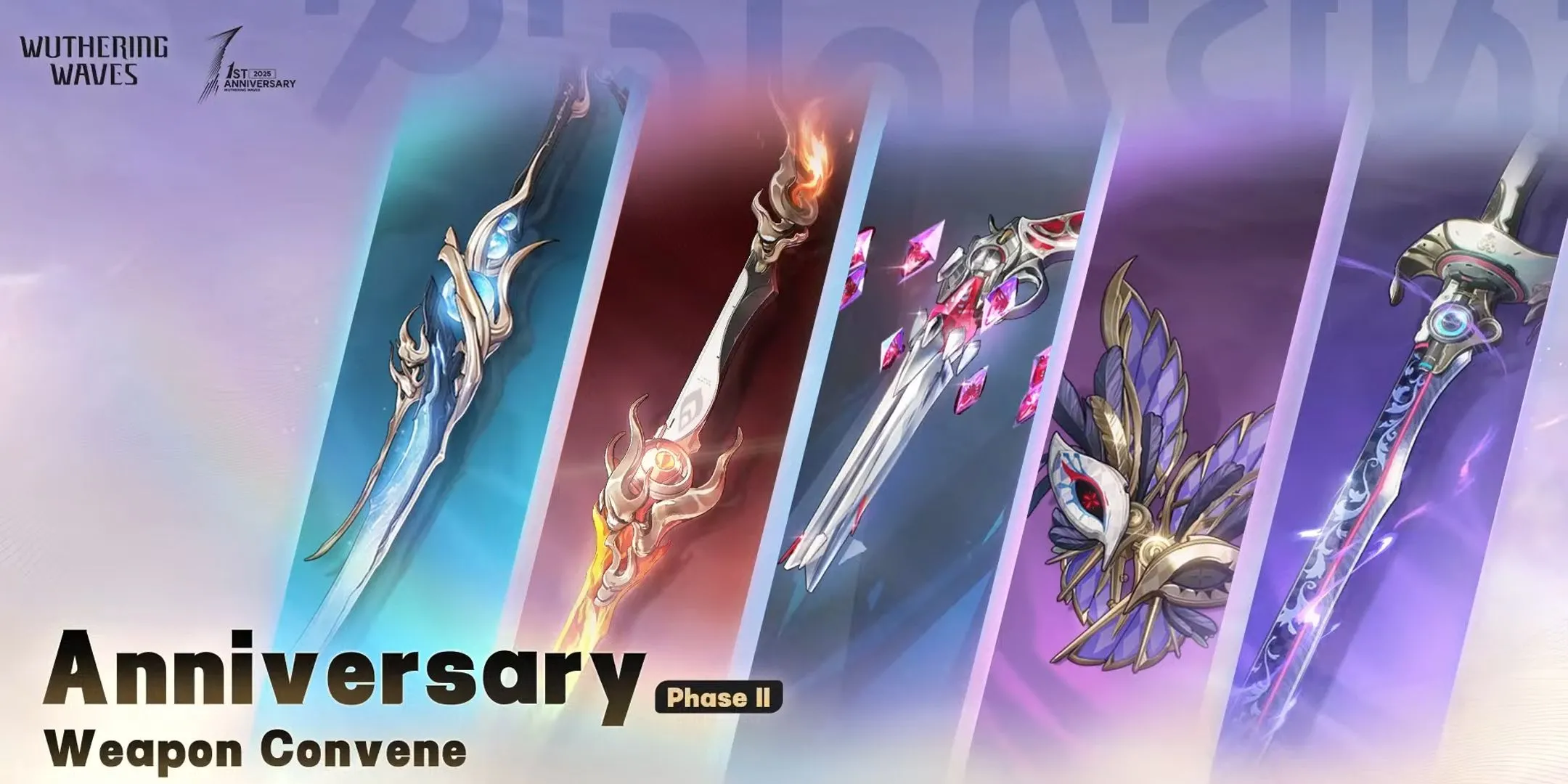 Banner Kỷ niệm Rerun Vũ khí Wuthering Waves 2.3 Giai đoạn 2