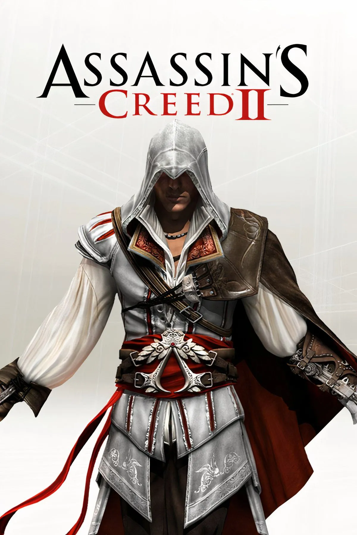 Bìa game Assassin's Creed 2, Ezio Auditore biểu tượng của series game sát thủ