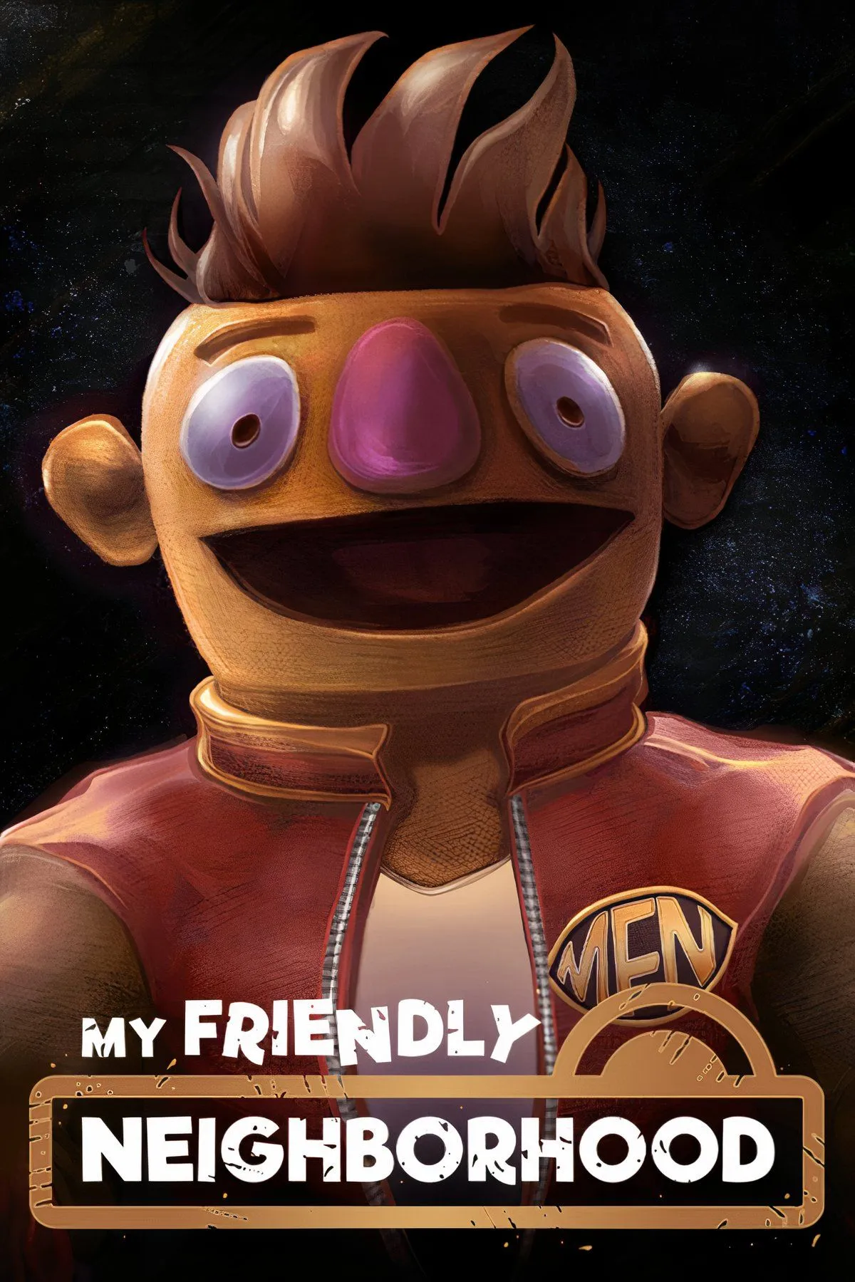 Bìa game kinh dị My Friendly Neighborhood trên PS5