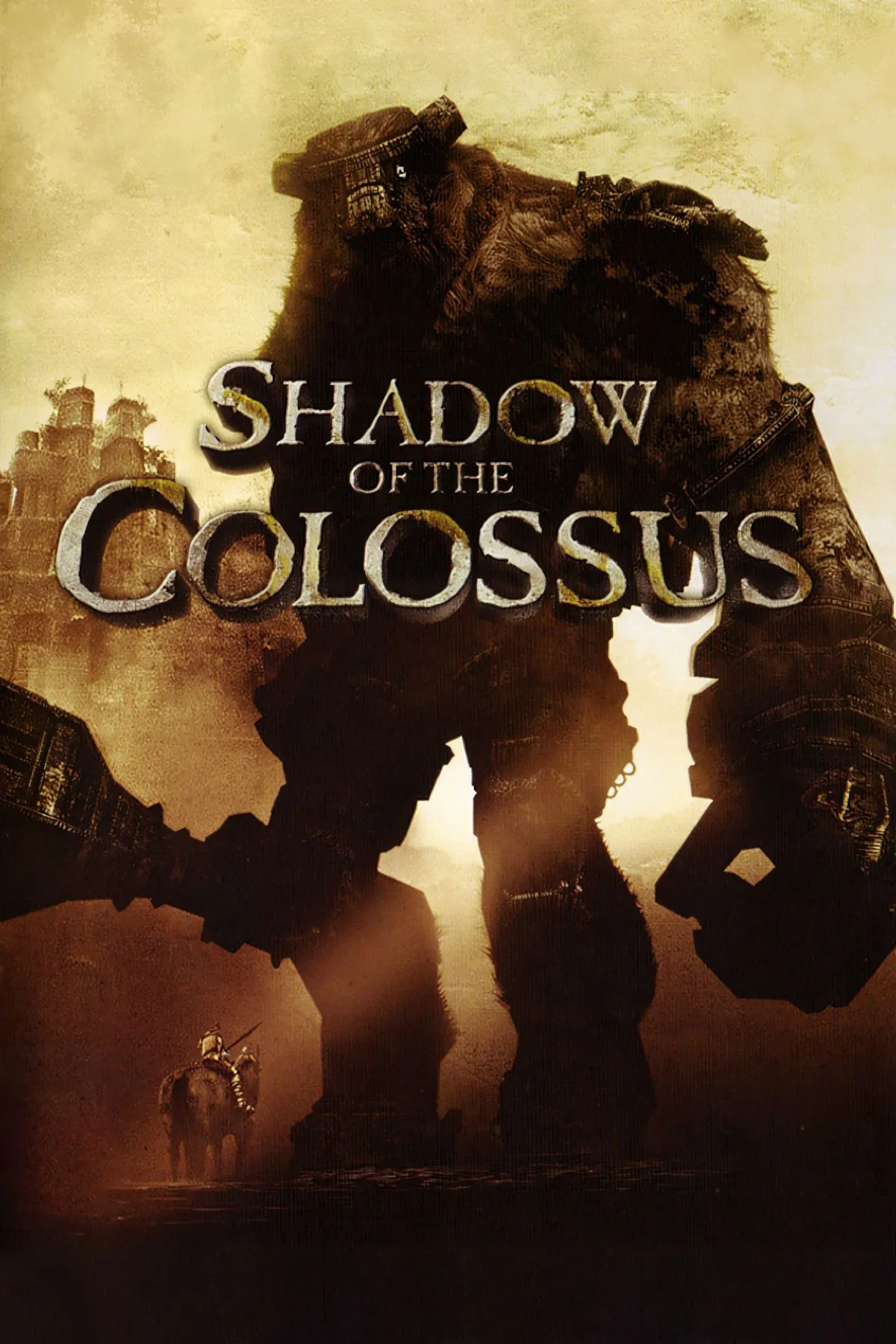 Bìa game Shadow of the Colossus, biểu tượng của game phiêu lưu thế giới mở
