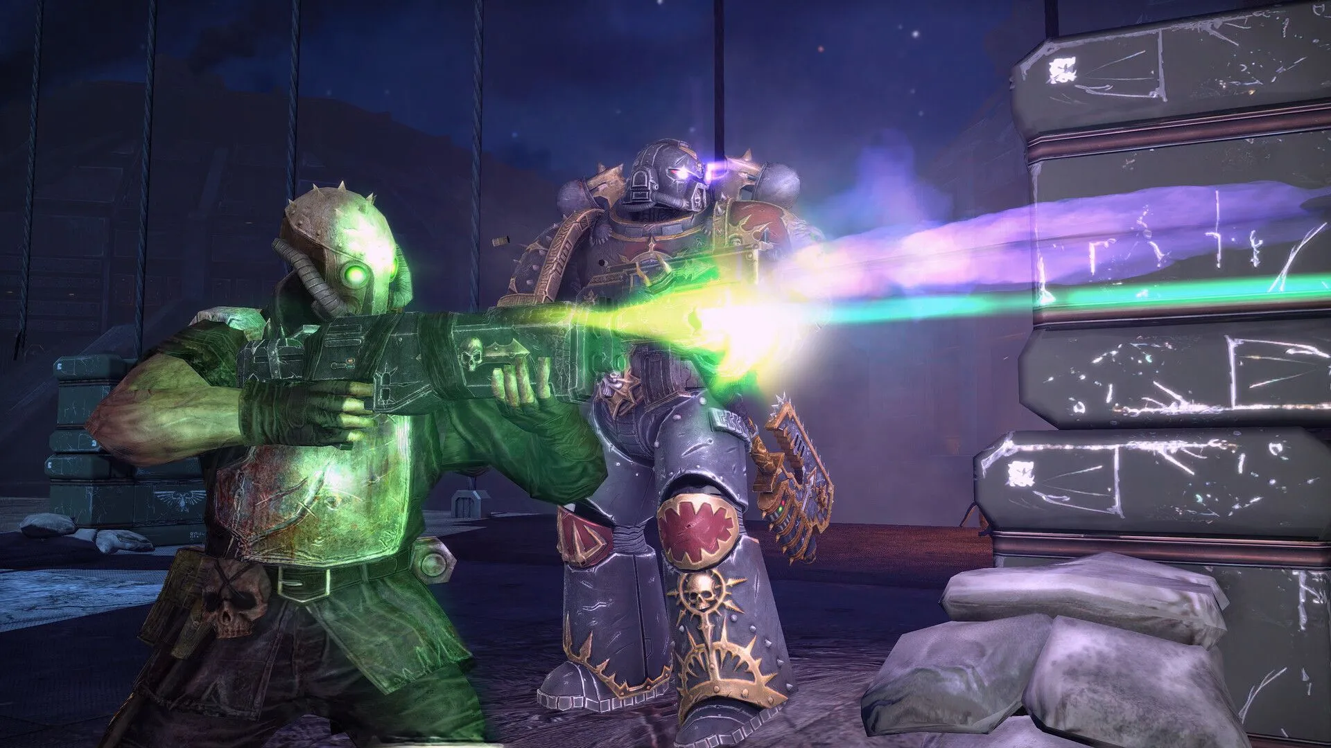 Cận cảnh Space Marine chiến đấu trong Warhammer 40,000: Space Marine - Master Crafted Edition