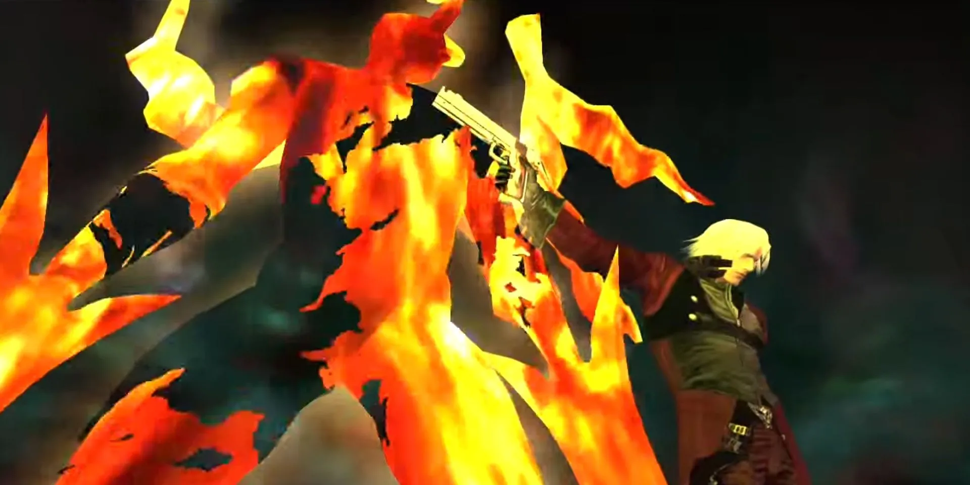 Dante đối đầu Argosax trong Devil May Cry 2, kết thúc game từng gây khó hiểu về số phận anh.