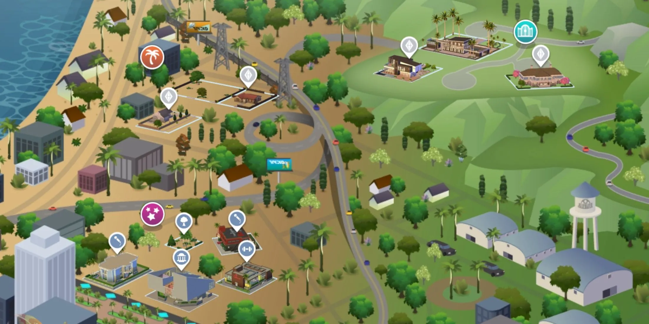 Del Sol Valley trong the sims 4