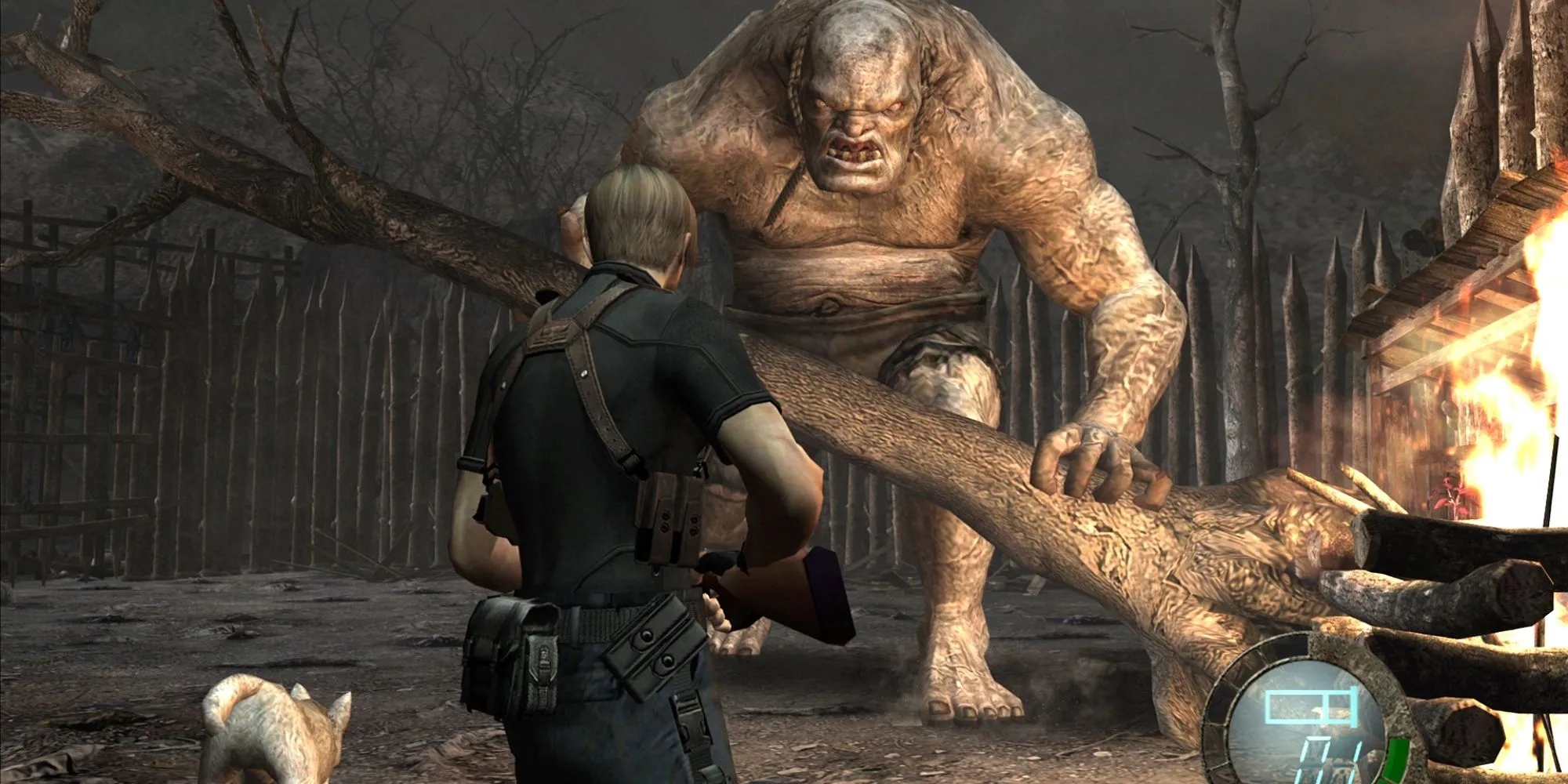 Đồ họa Resident Evil 4 HD, thể hiện chi tiết nhân vật và môi trường của phiên bản cải tiến