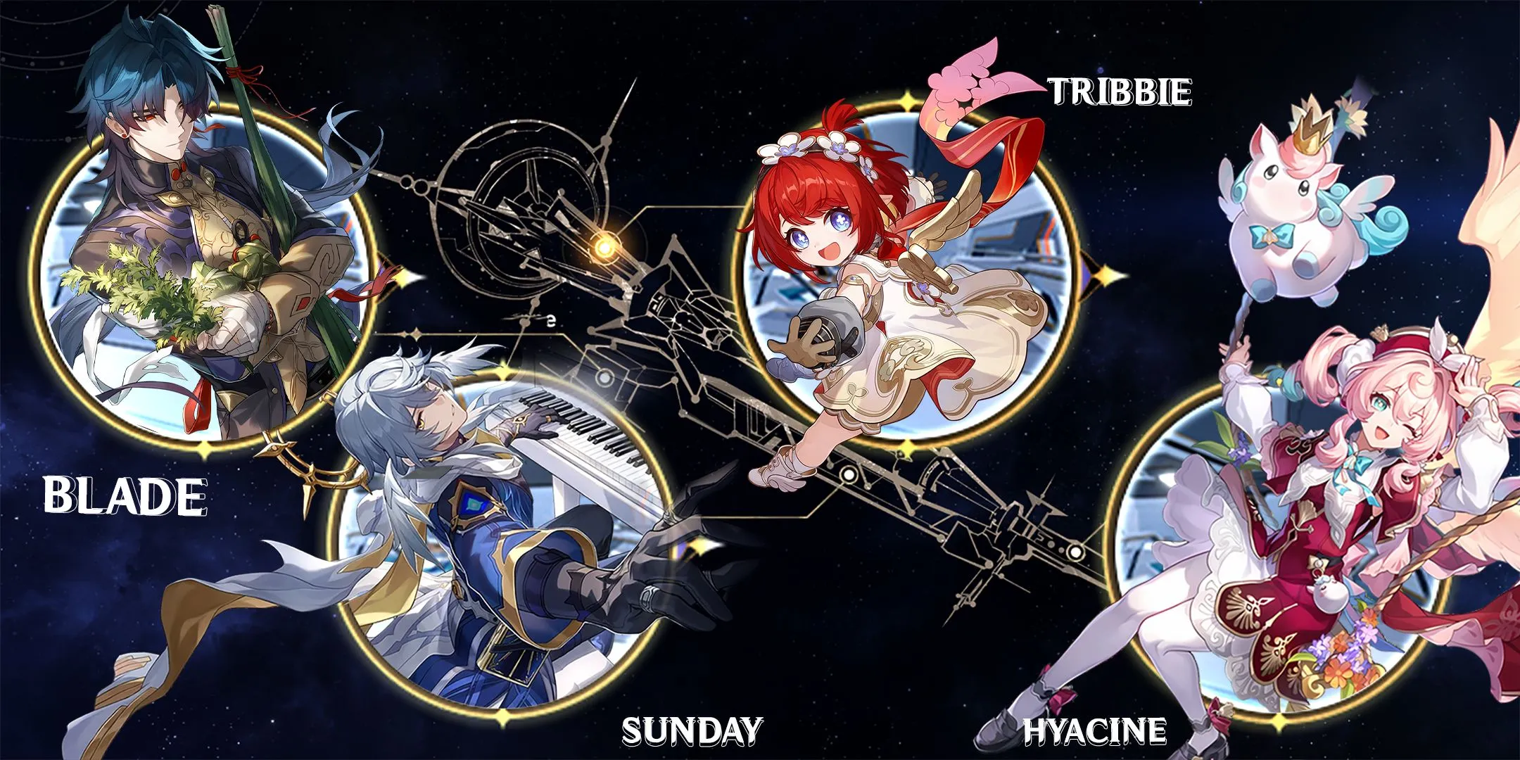 Đội hình Blade Honkai Star Rail với Sunday, Tribbie và Hyacine tối ưu hóa sát thương của Blade