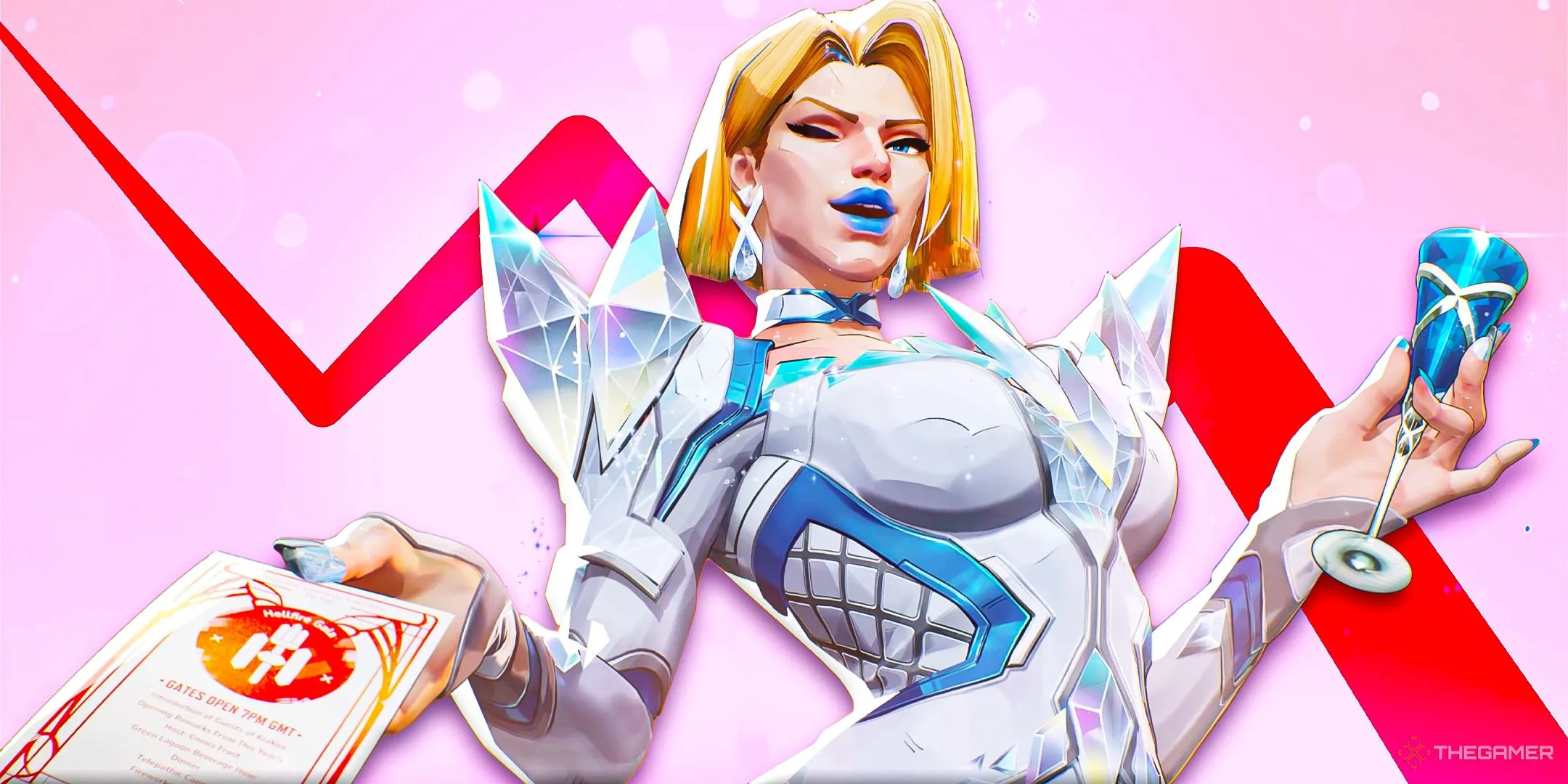 Emma Frost trong Marvel Rivals, thể hiện xu hướng game live-service và cách nhà phát hành hướng đến đối tượng game thủ trẻ.