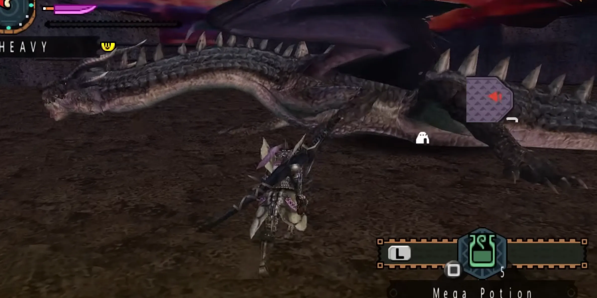 Fatalis, một con rồng đen huyền thoại trong game Monster Hunter PS2