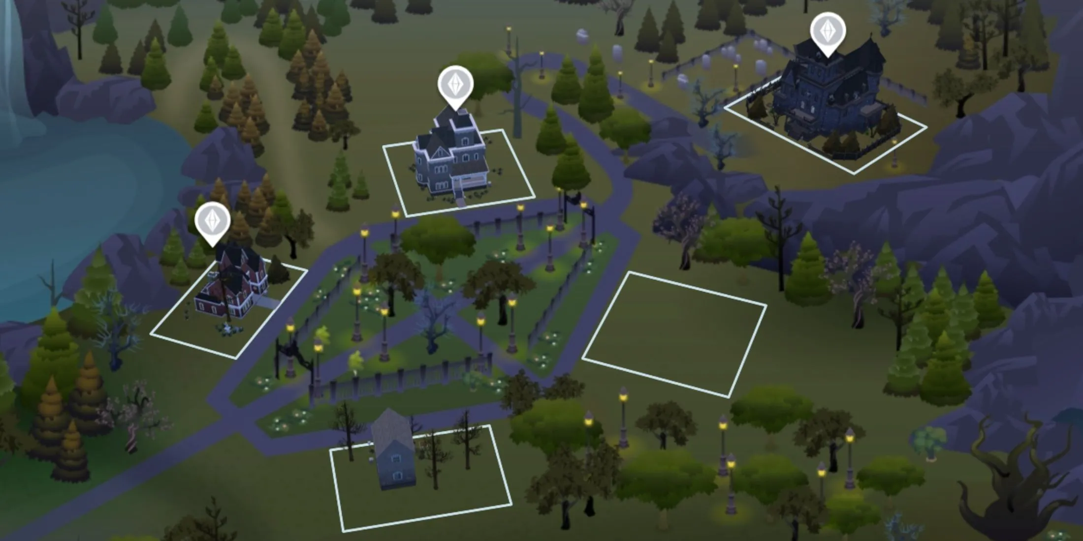 Forgotten Hollow trong the sims 4