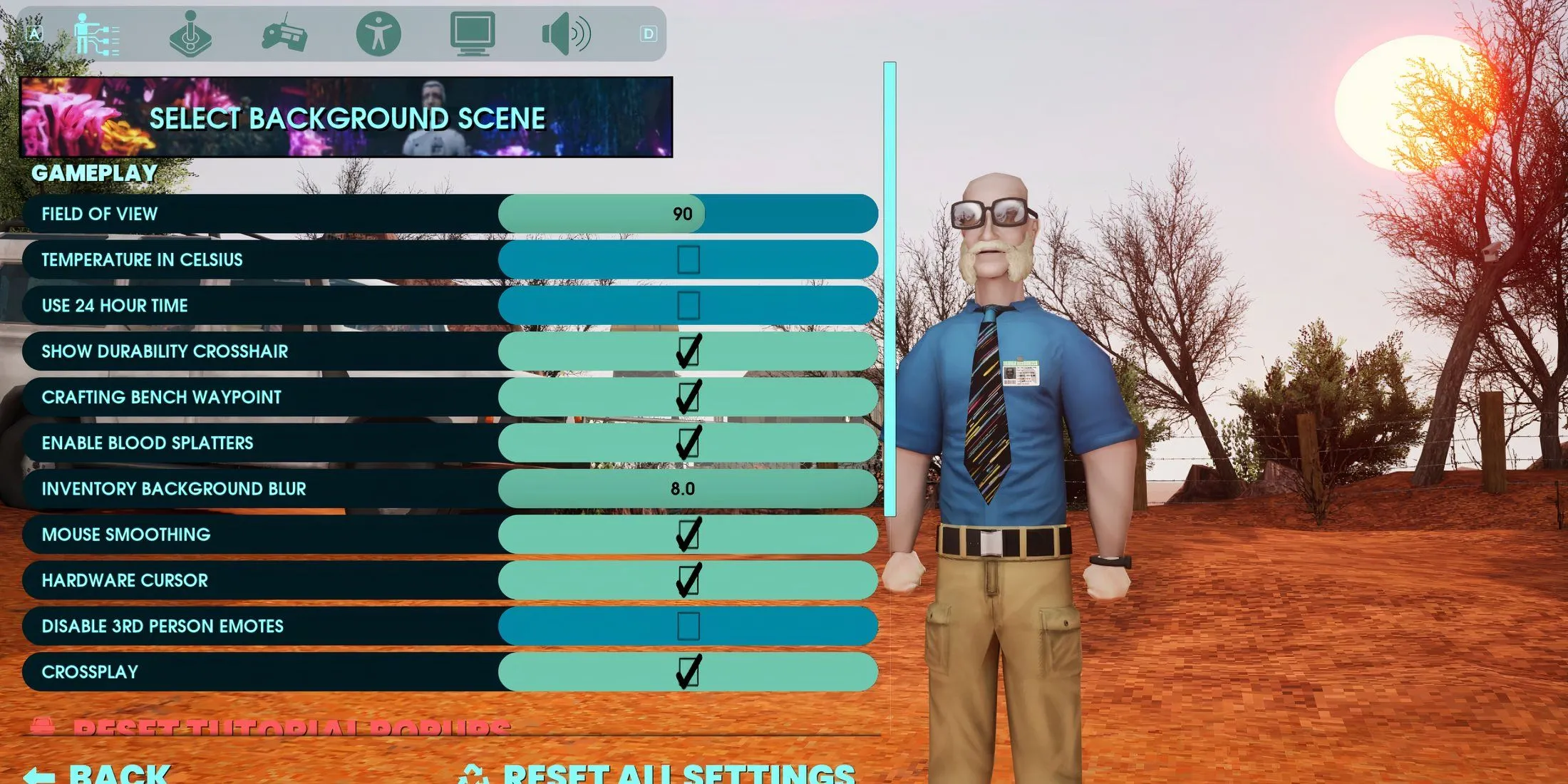 Giao diện menu cài đặt Crossplay trong Abiotic Factor 1.0, minh họa bước bật tính năng chơi đa nền tảng.