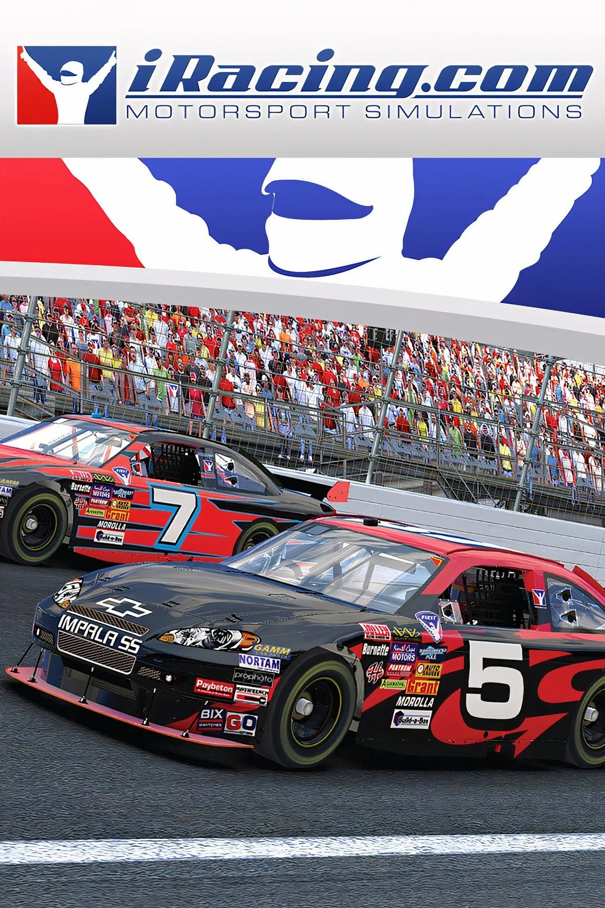 Hình ảnh đại diện cho iRacing, nhà phát triển game đua xe mô phỏng hàng đầu, trong bối cảnh ra mắt NASCAR 25.