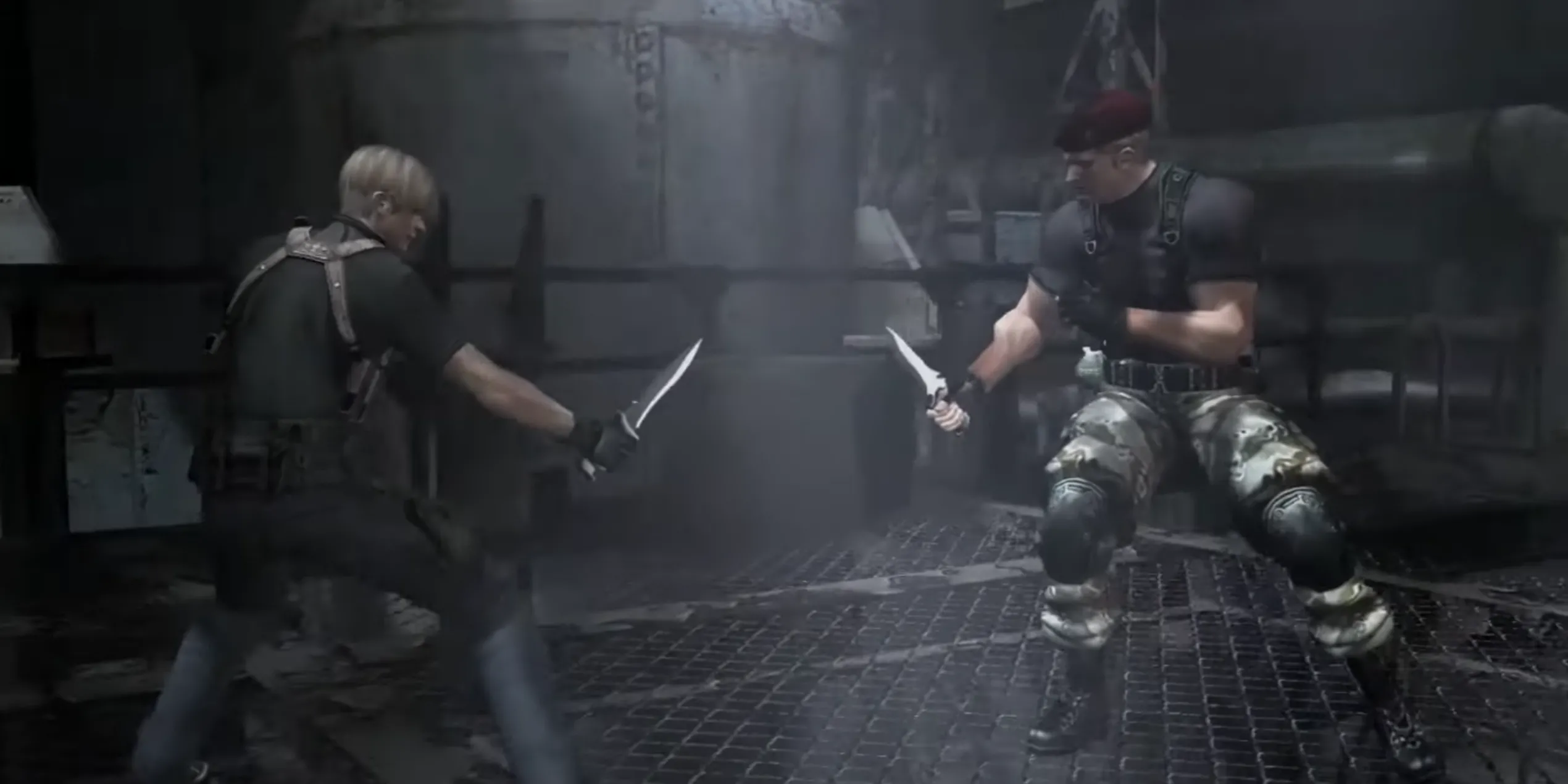 Jack Krauser trong game Resident Evil 4, một trong những boss đáng nhớ với nhiều lần xuất hiện