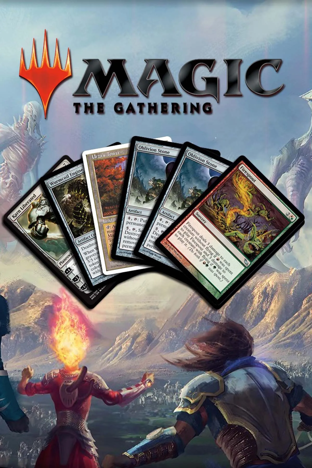 Logo thương hiệu Magic The Gathering, trò chơi thẻ bài chiến thuật được yêu thích toàn cầu.