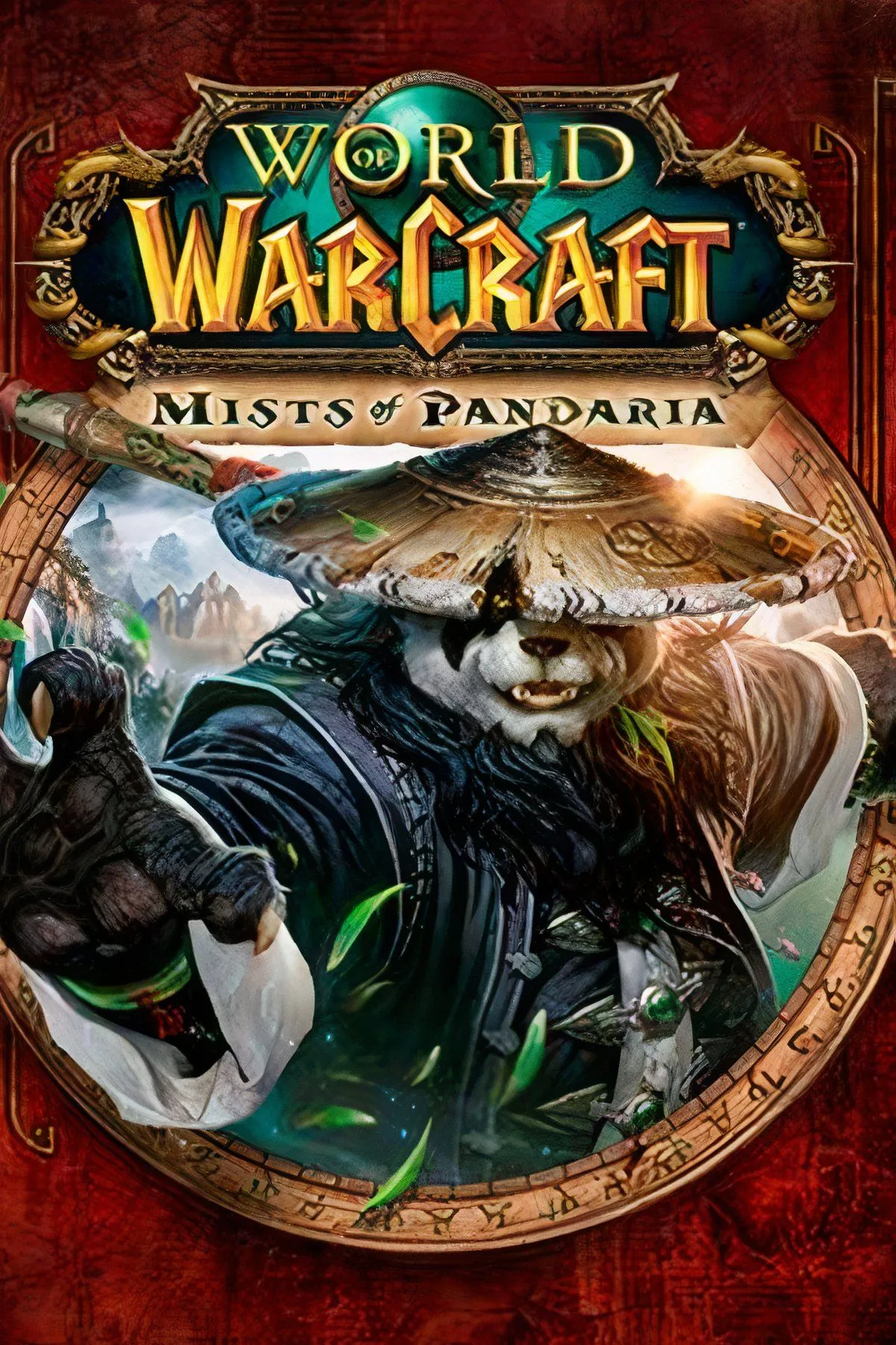Logo và hình ảnh chủ đạo của bản mở rộng World of Warcraft: Mists of Pandaria