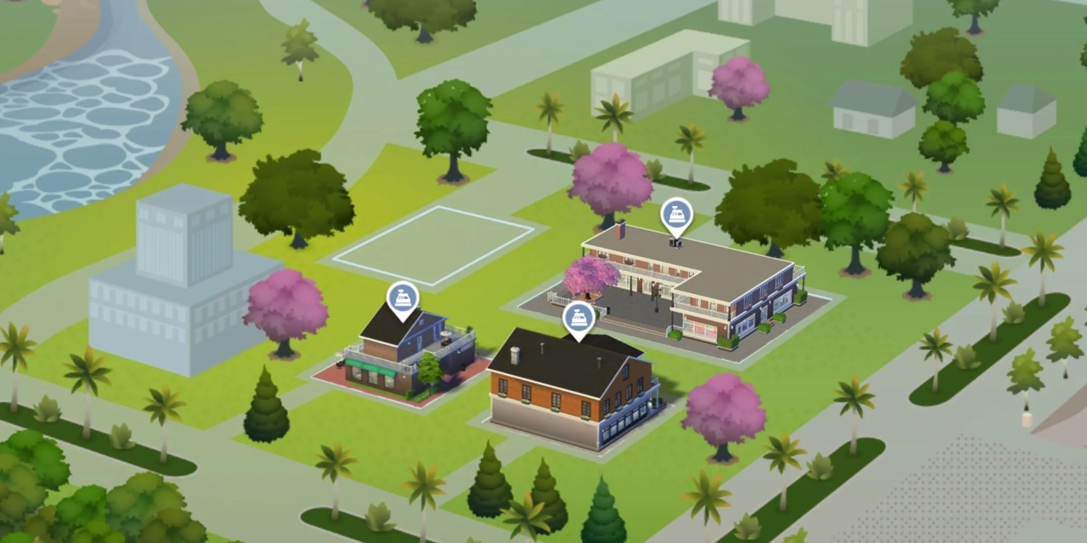 Magnolia Promenade trong sims 4