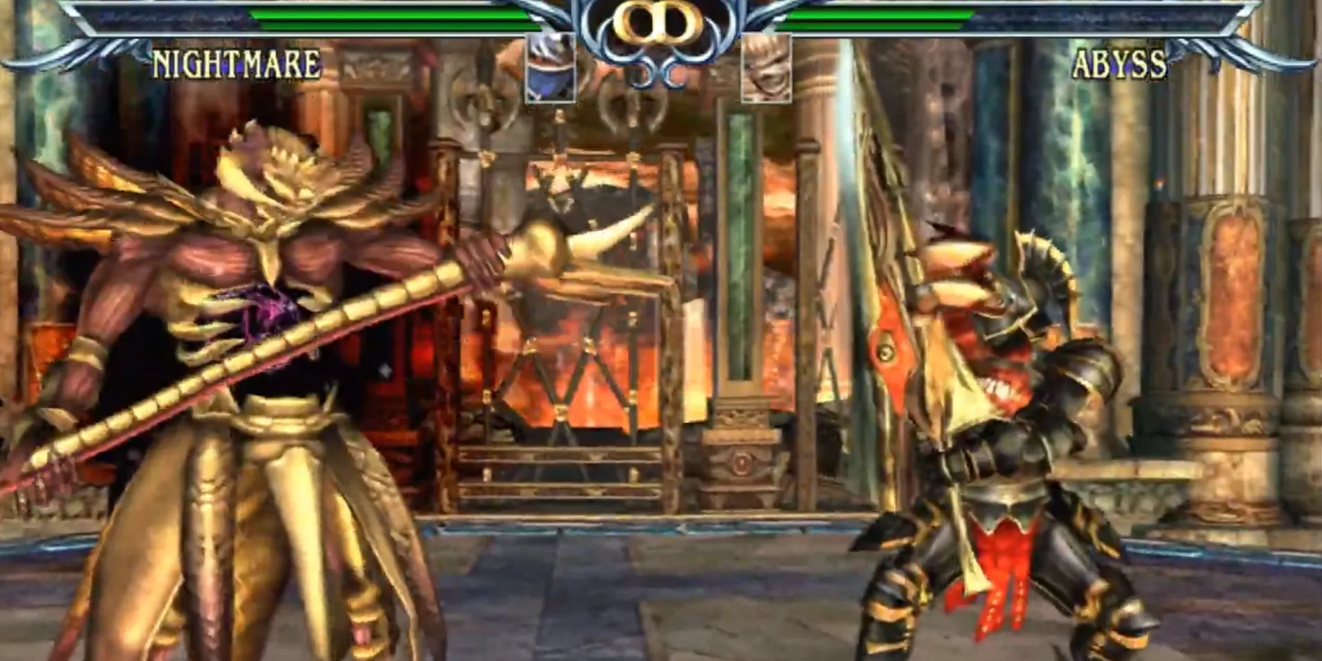 Nhân vật Abyss trong game SoulCalibur III, một trong những boss đáng nhớ nhất trên PS2