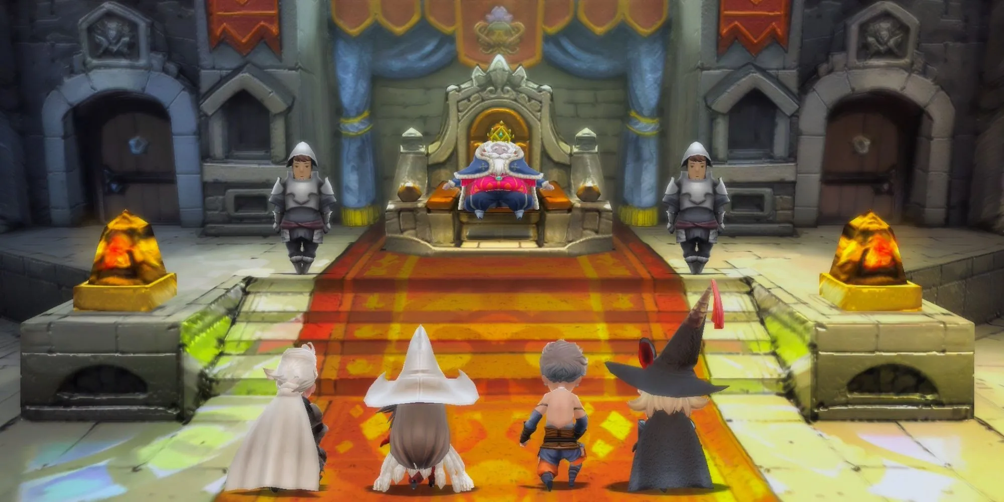 Nhân vật Edea trong một đoạn cắt cảnh HD của Bravely Default