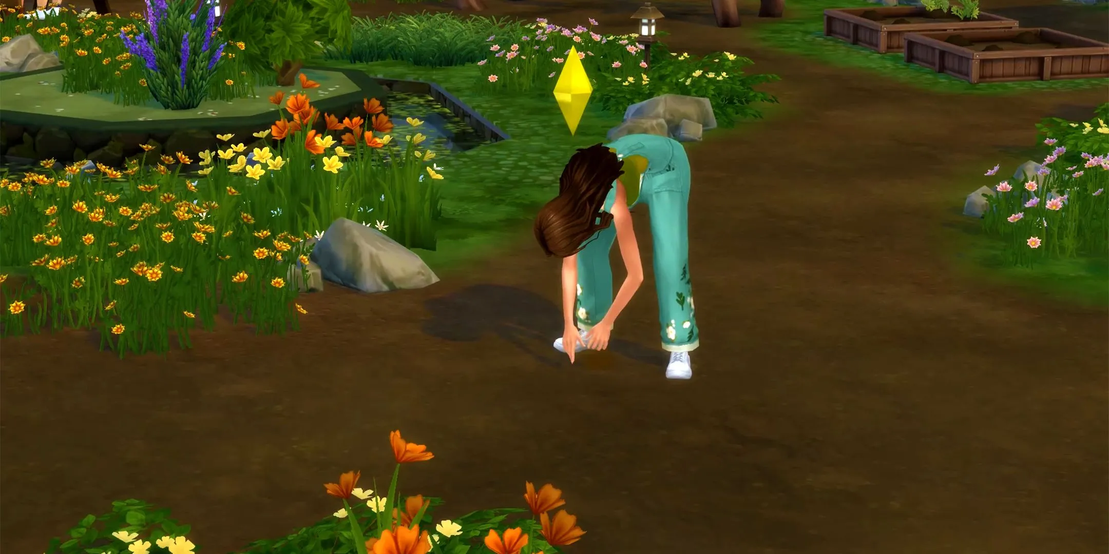 nơi tìm hạt giống Aura Blossom Sims 4
