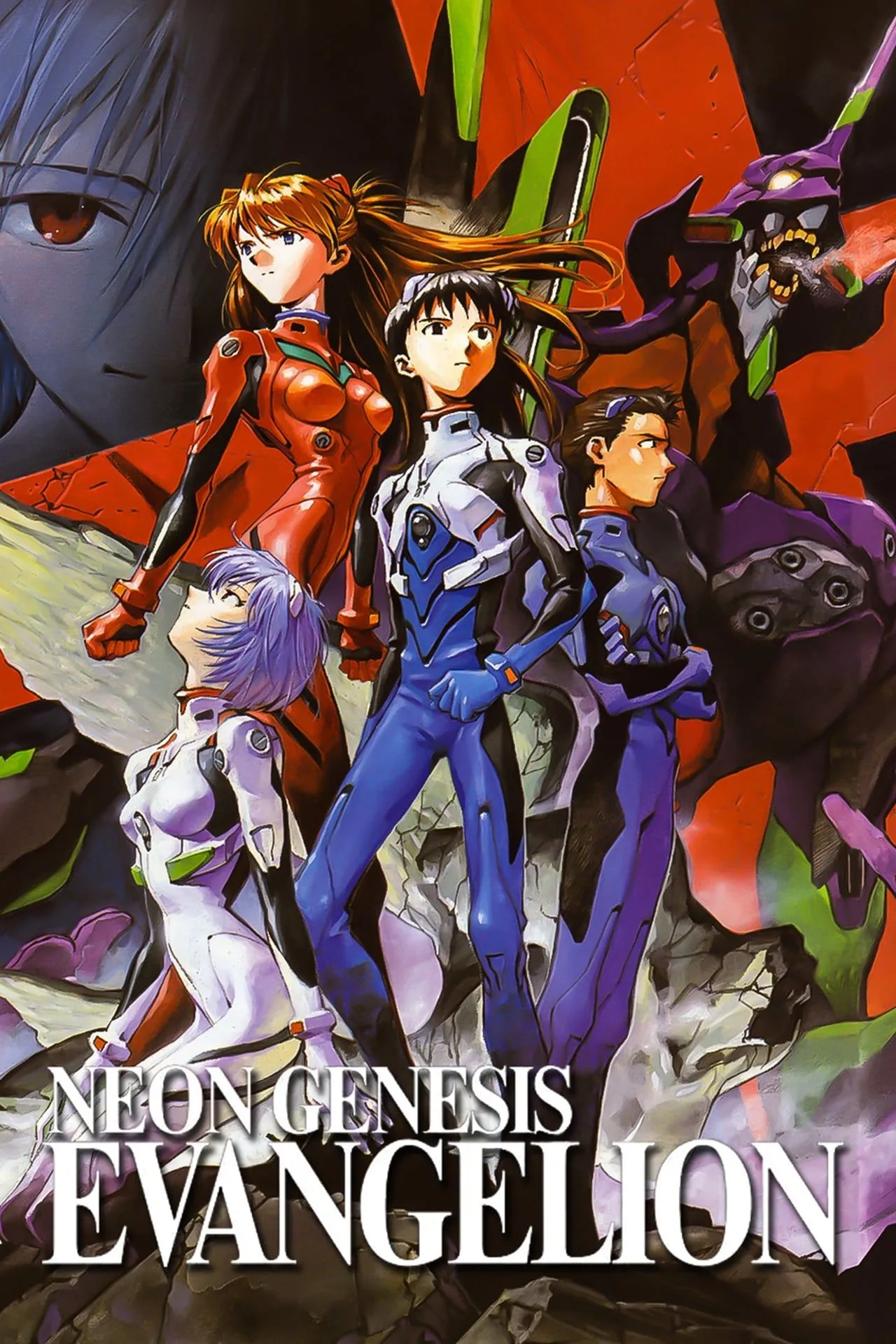 Poster chính thức của series kinh điển Neon Genesis Evangelion