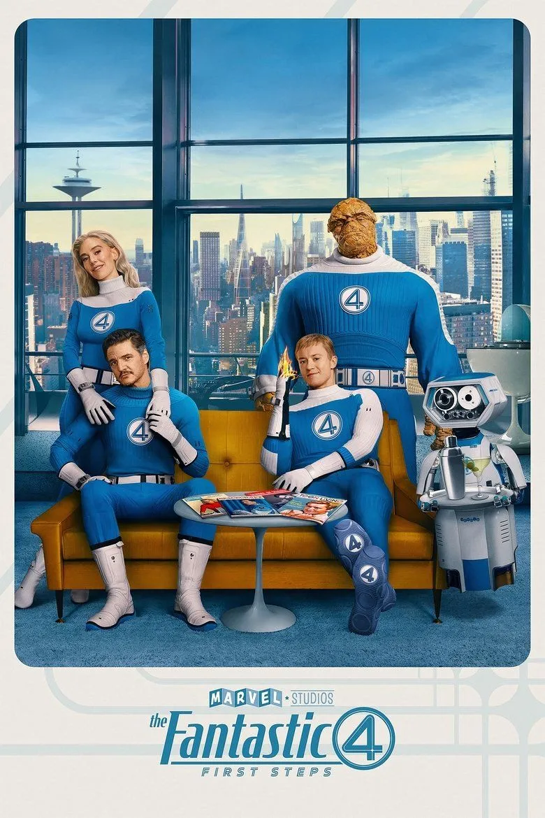 Poster chính thức của The Fantastic Four First Steps, mở ra kỷ nguyên mới của MCU