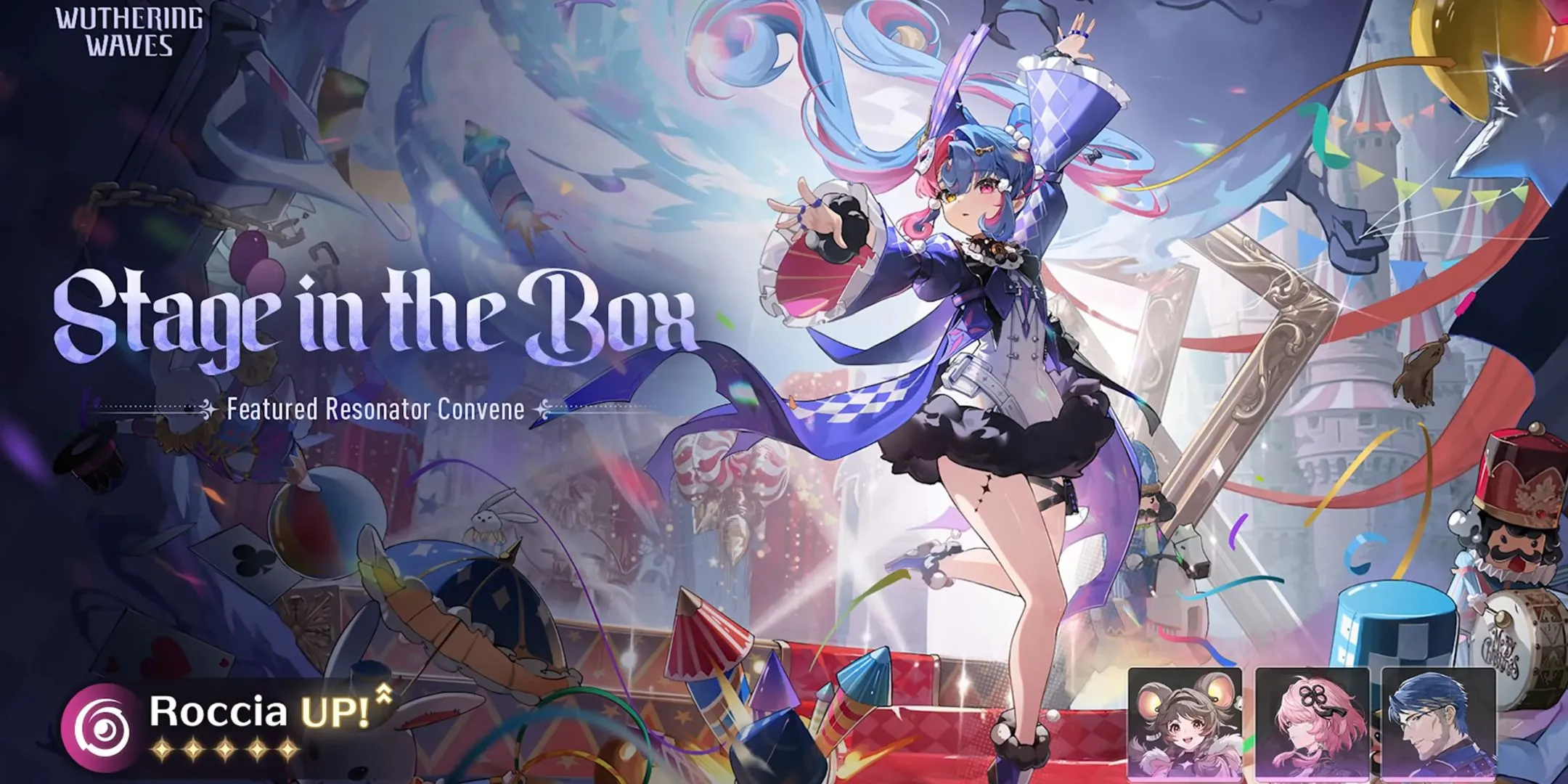 Roccia rerun trong banner hiện tại Wuthering Waves phiên bản 2.5