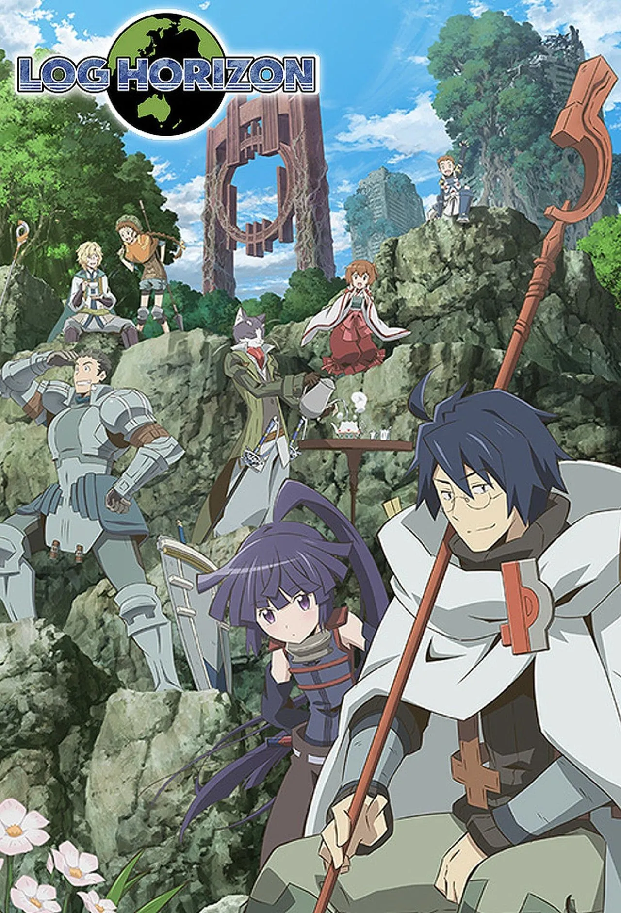 Shiroe và Akatsuki trong Log Horizon, biểu tượng của sự lãnh đạo và thích nghi trong thế giới game bị mắc kẹt