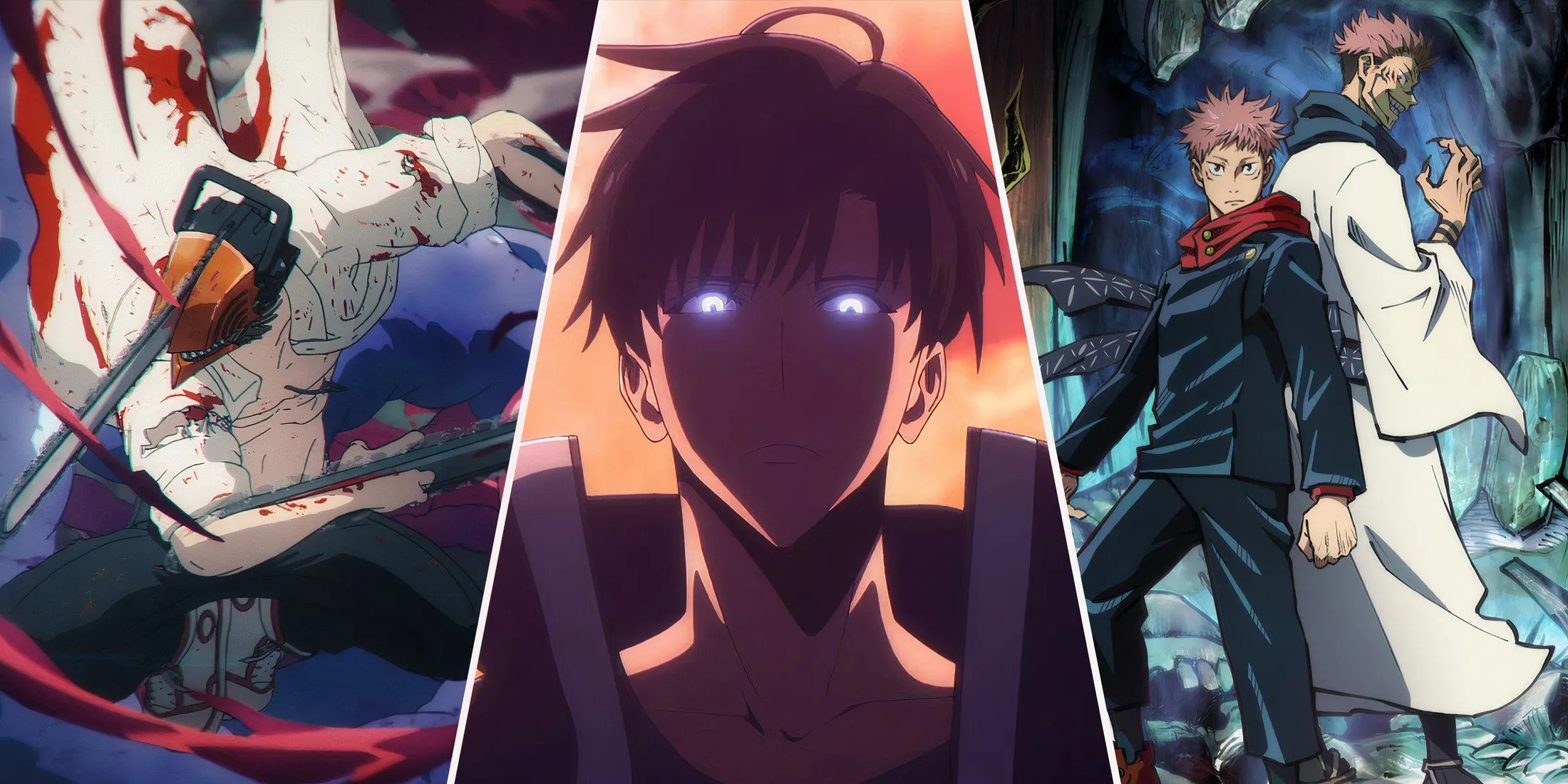 Top anime hành động nổi bật thập niên 2020: Solo Leveling, Jujutsu Kaisen và Chainsaw Man
