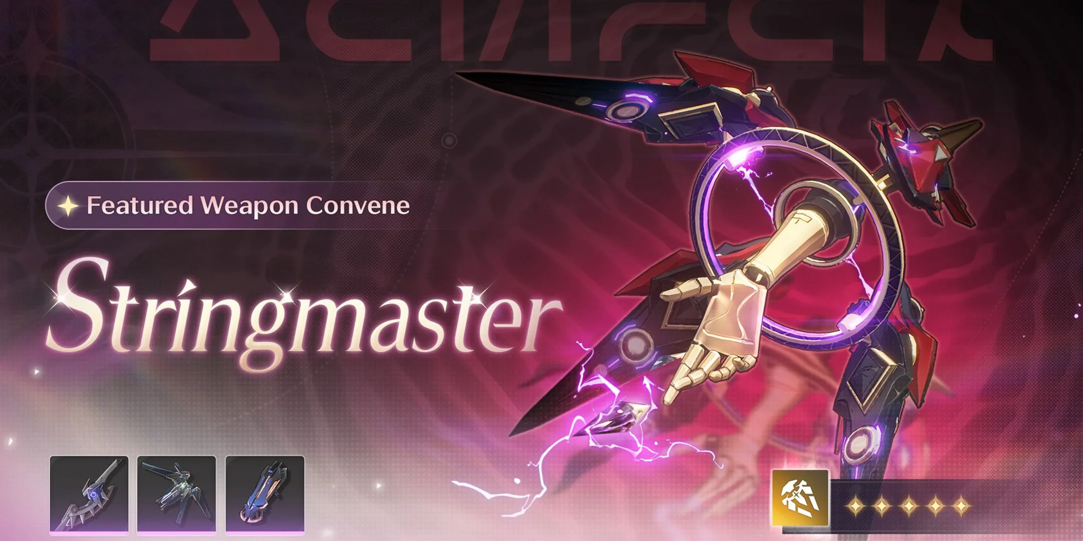 Vũ khí Stringmaster trong banner Yinlin Wuthering Waves 1.4