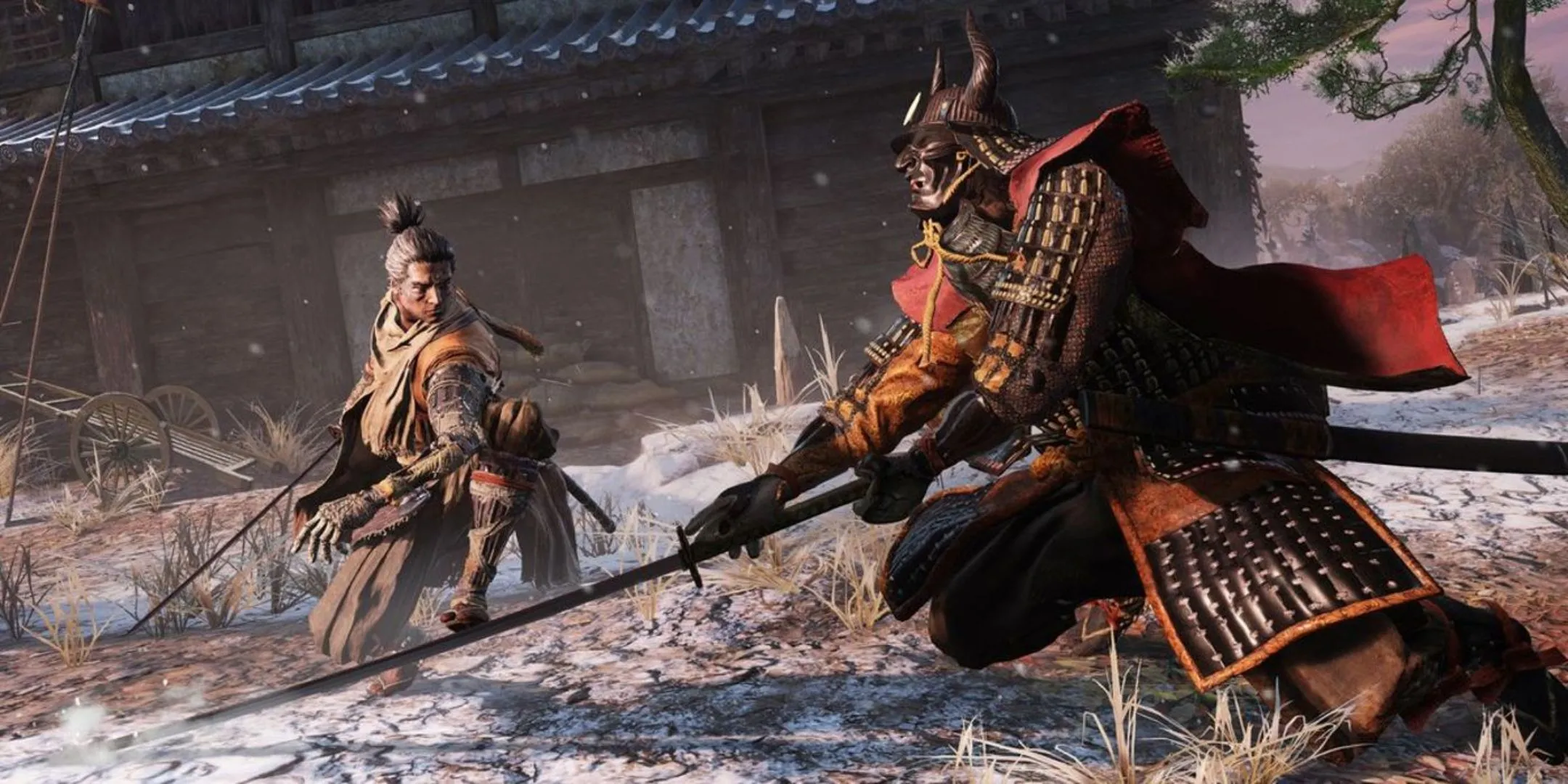 Wolf sử dụng đòn phản công Mikiri Counter trong Sekiro: Shadows Die Twice, minh chứng cho sự điêu luyện